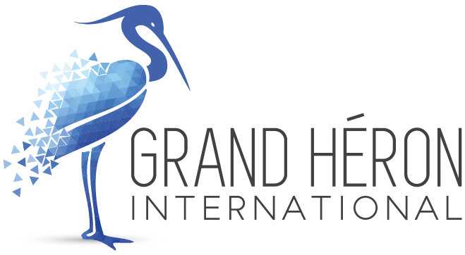 Grand Héron International logo FR